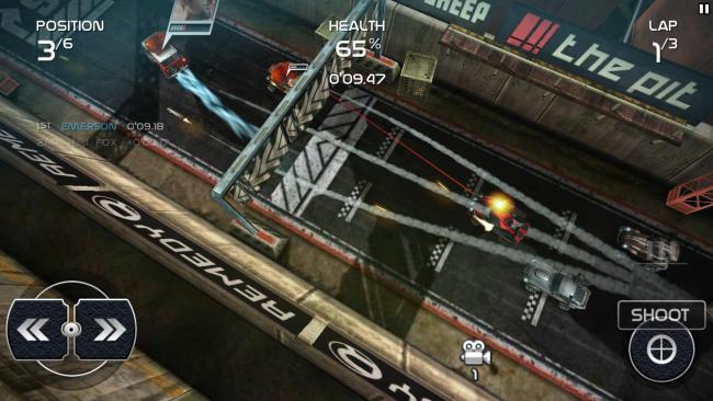 Death Rally (App เกมส์แข่งรถแห่งความตาย) : 