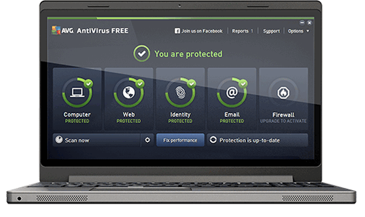 โปรแกรมสแกนไวรัส AVG AntiVirus Free โปรแกรมสแกนไวรัส AVG AntiVirus Free