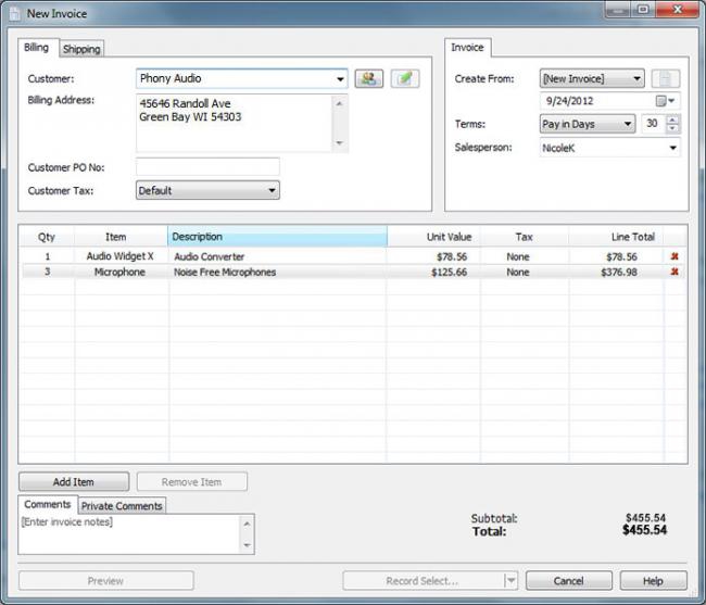 โปรแกรมเอกสาร Express Invoice โปรแกรมเอกสาร Express Invoice