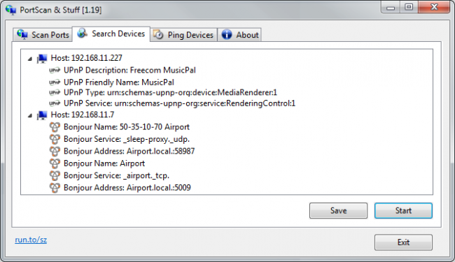 โปรแกรมสแกนพอร์ต PortScan Portable