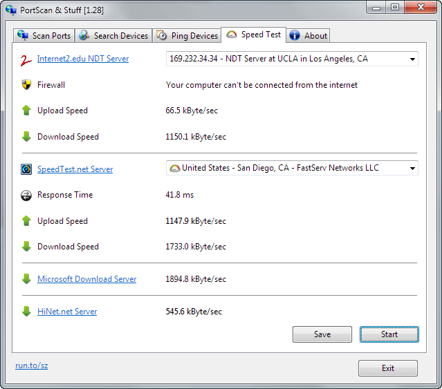 โปรแกรมสแกนพอร์ต PortScan Portable