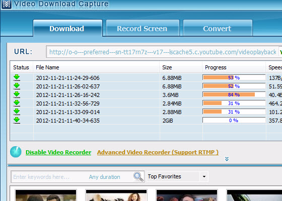 โปรแกรมดาวน์โหลดคลิปวิดีโอ Apowersoft Video Download Capture