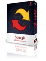 Spin 3D Mesh Converter (แปลงไฟล์ Mesh หรือ ไฟล์กราฟฟิก 3 มิติ ฟรี) : 