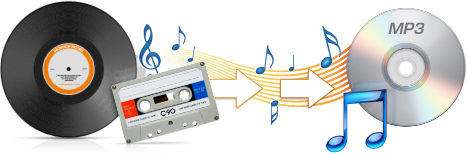 โปรแกรมแปลงไฟล์จากแผ่นเสียง Golden Records โปรแกรมแปลงไฟล์จากแผ่นเสียง Golden Records