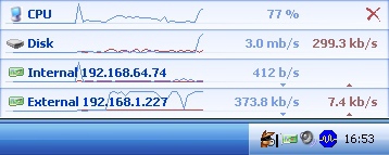 Yale (โปรแกรม Yale ดูสถานะ CPU HDD Network เครื่องคอม) : 