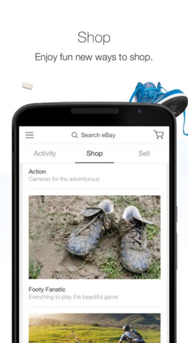 App ช้อปปิ้งออนไลน์ Ebay