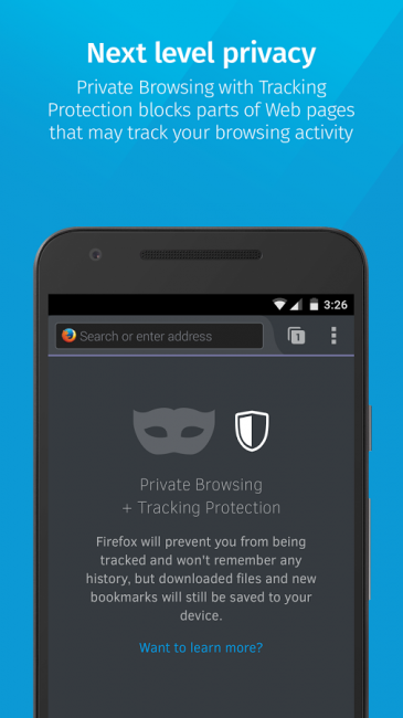 Firefox for Mobile (App เบราว์เซอร์ หมาไฟ บนมือถือ Android และ iOS) : Firefox for Mobile (App เบราว์เซอร์ หมาไฟ บนมือถือ Android และ iOS) :