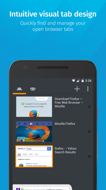 Firefox for Mobile (App เบราว์เซอร์ หมาไฟ บนมือถือ Android และ iOS) : Firefox for Mobile (App เบราว์เซอร์ หมาไฟ บนมือถือ Android และ iOS) :