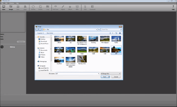 โปรแกรมแต่งรูป PhotoSun 14
