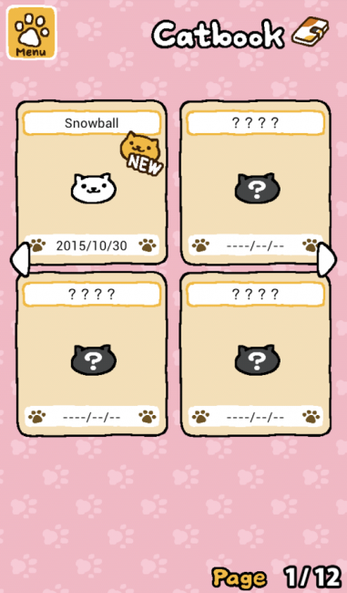 เกมส์เลี้ยงแมว Neko Atsume