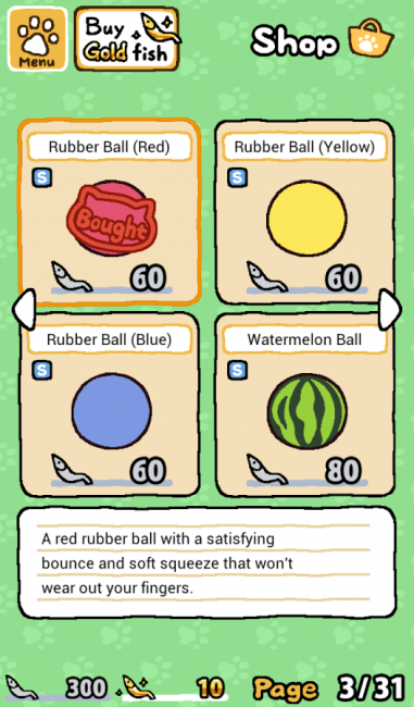 Neko Atsume (App เกมส์เลี้ยงแมว ให้อาหารลูกแมว) : 