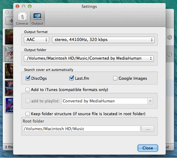 ดาวน์โหลดโปรแกรม MediaHuman Audio Converter