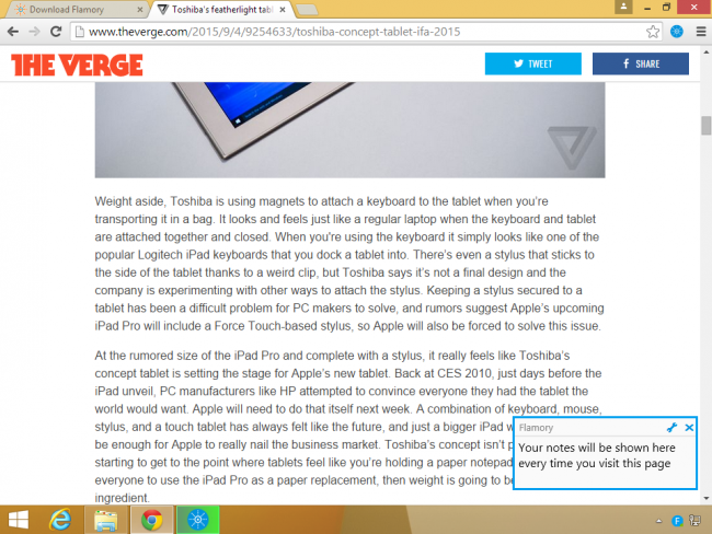 Flamory (โปรแกรม Flamory จัดการ Bookmark และ จับภาพหน้าจอ) : 