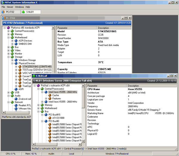 System Information X (ดูสเปกเครื่องคอมพิวเตอร์ อย่างละเอียดมากๆ) : 