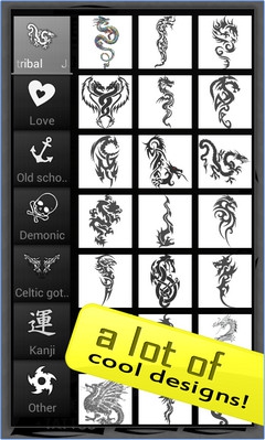 แอปแต่งภาพรอยสัก Tattoo my Photo