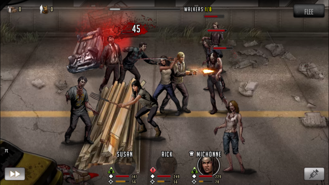 เกมส์ซอมบี้ The Walking Dead Road to Survival เกมส์ซอมบี้ The Walking Dead Road to Survival