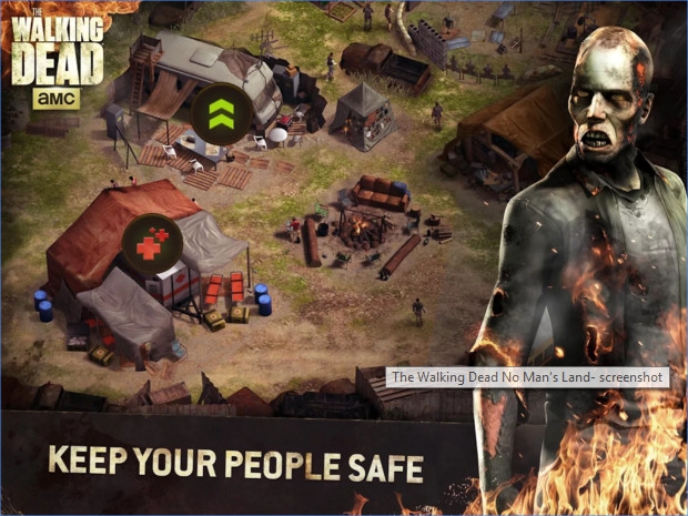 The Walking Dead No Mans Land (App เกมส์ผีดิบซีรีส์ดัง) : 