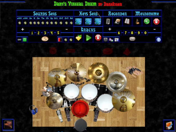 โปรแกรมจำลองกลองชุด DvDrum