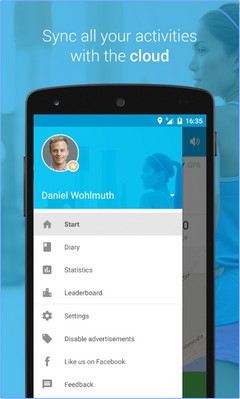 App ออกกำลังกาย Run Walk GPS & Calories Burner