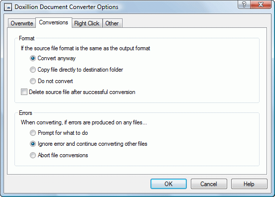 โปรแกรมแปลงไฟล์ Doxillion Document Converter โปรแกรมแปลงไฟล์ Doxillion Document Converter