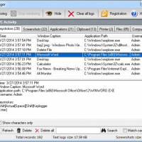 Actual Spy (โปรแกรม ตรวจสอบการใช้งานบน แป้นพิมพ์ - Keyboard)