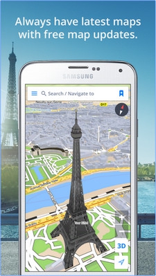 App แผนที่นำทาง GPS Navigation & Maps Sygic