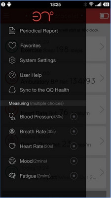 App ตรวจสุขภาพ 37° Bracelet App ตรวจสุขภาพ 37° Bracelet