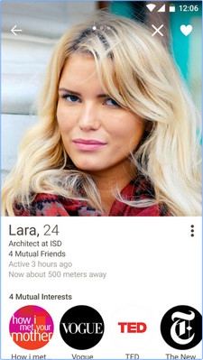 App หาคู่ happn