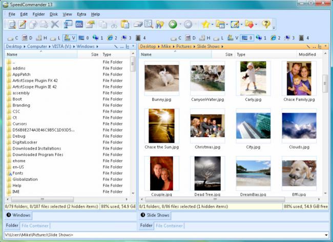 โปรแกรมจัดการไฟล์ จัดการโฟลเดอร์ SpeedCommander โปรแกรมจัดการไฟล์ จัดการโฟลเดอร์ SpeedCommander