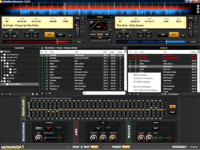 โปรแกรมมิกซ์เสียง UltraMixer โปรแกรมมิกซ์เสียง UltraMixer