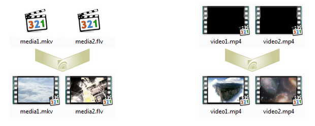 โปรแกรมดูพรีวิวไฟล์วิดีโอ Media Preview