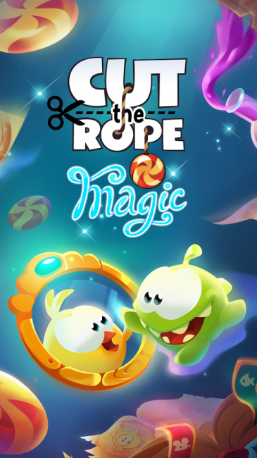 Cut the Rope Magic (App เกมส์กบกินลูกอมแปลงร่าง) : Cut the Rope Magic (App เกมส์กบกินลูกอมแปลงร่าง) :