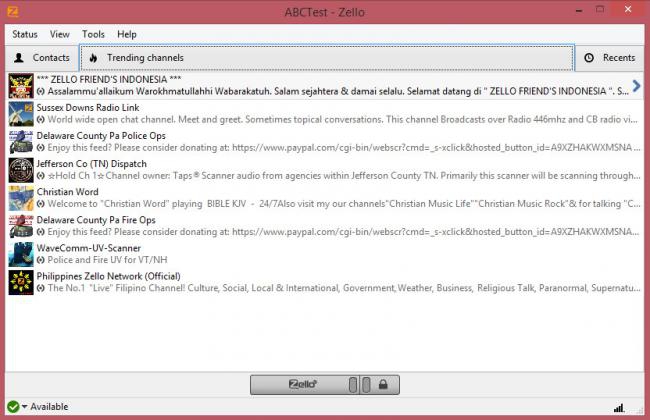โปรแกรมวิทยุสื่อสาร Zello Walkie Talkie โปรแกรมวิทยุสื่อสาร Zello Walkie Talkie