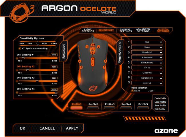 ไดร์เวอร์ Argon Ocelote World ไดร์เวอร์ Argon Ocelote World