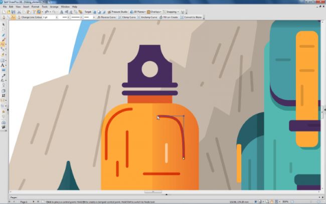 โปรแกรมวาดรูป แต่งรูป DrawPlus Starter Edition