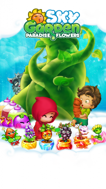 เกมส์ทำสวน ปลูกดอกไม้ Sky Garden