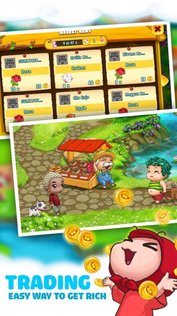 เกมส์ทำสวน ปลูกดอกไม้ Sky Garden