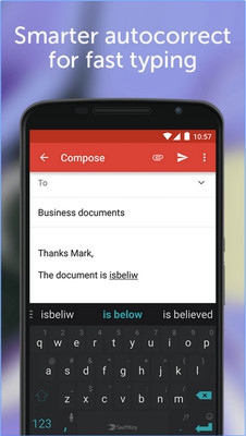 App คีย์บอร์ด SwiftKey Keyboard