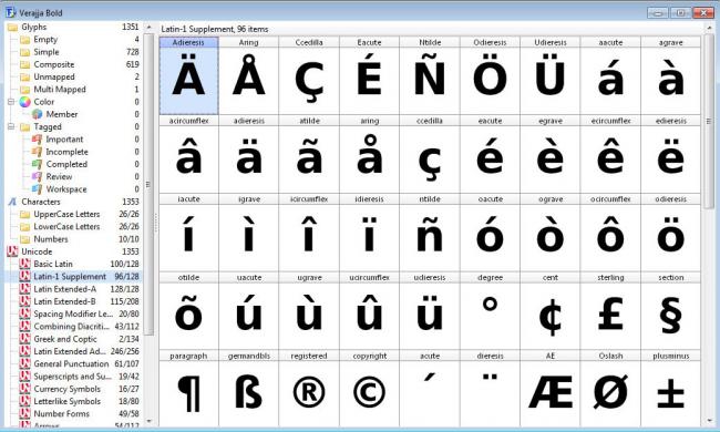 โปรแกรมสร้าง ออกแบบฟอนต์ FontCreator โปรแกรมสร้าง ออกแบบฟอนต์ FontCreator
