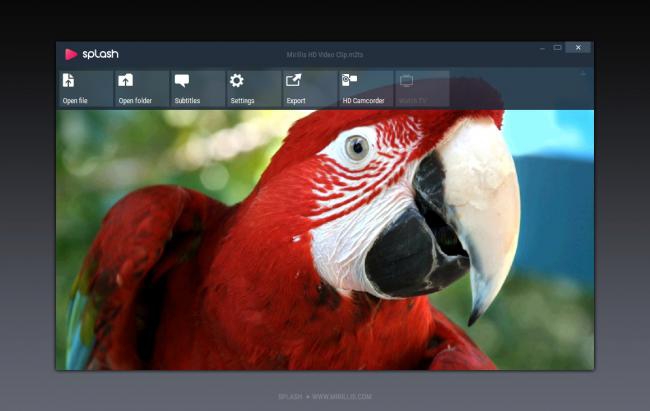 โปรแกรมดูหนังเพลง Splash Premium