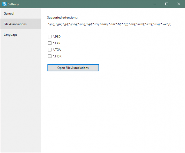 โปรแกรมดูรูปฟรี ImageGlass