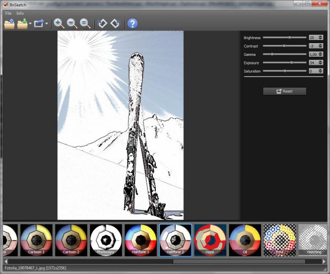 โปรแกรมวาดรูป XnSketch