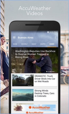 App รายงานอากาศ AccuWeather