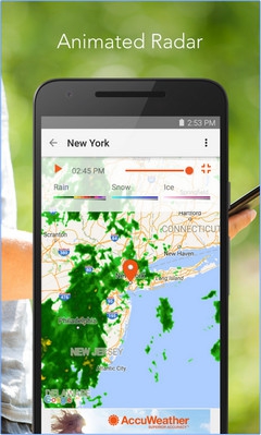 App รายงานอากาศ AccuWeather
