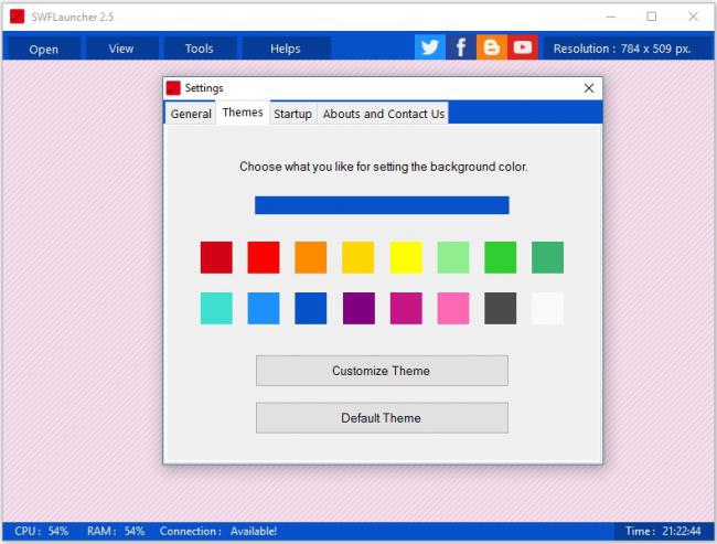 SWFLauncher (โปรแกรมเปิดไฟล์ SWF เล่นเกมส์ Flash เปิดแอป ฟรี) : 