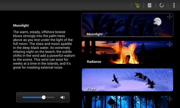App ดนตรีบำบัด Naturespace
