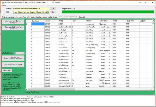 Loedsak Karaoke Software Tools (ชุดโปรแกรมจัดการไฟล์ คาราโอเกะ) : Loedsak Karaoke Software Tools (ชุดโปรแกรมจัดการไฟล์ คาราโอเกะ) :