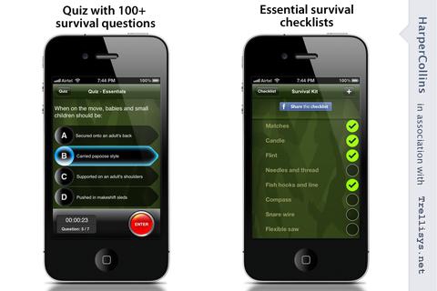 App คู่มือดำรงชีพในป่า SAS Survival App คู่มือดำรงชีพในป่า SAS Survival