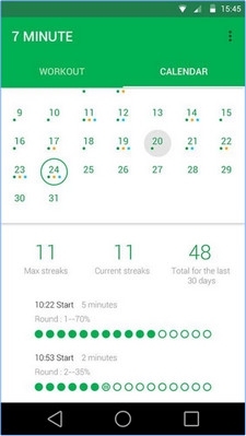 App ออกกำลังกาย 7 Minute Workout App ออกกำลังกาย 7 Minute Workout