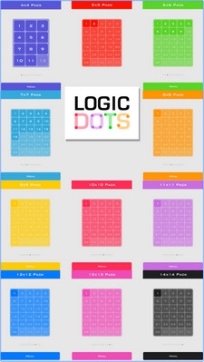 Logic Dots (เกมส์ Logic Dots ต่อจุดลับสมอง) : Logic Dots (เกมส์ Logic Dots ต่อจุดลับสมอง) :
